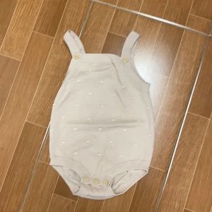 H&M pale pink knit romper